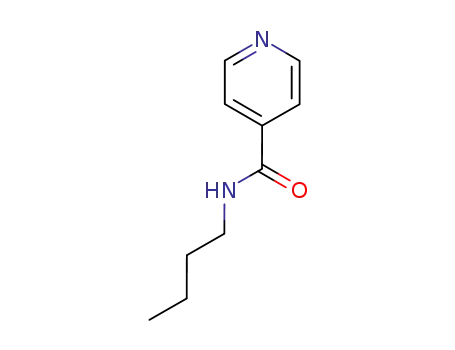 Molecular Structure of 10354-58-2 (4-Pyridinecarboxamide, N-butyl-)
