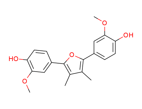 Phenol,4,4'-(3,4-dimethyl-2,5-furandiyl)bis[2-methoxy-