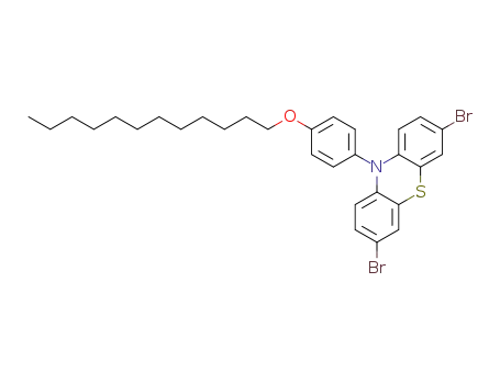 3,7-dibromo-10-(4-(dodecyloxy)phenyl)-10H-phenothiazine