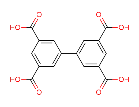 Molecular Structure of 4371-28-2 (Biphenyl-3,3',5,5'-Tetracarboxylic Acid)