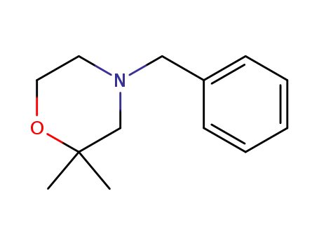 Molecular Structure of 84761-04-6 (4-benzyl-2,2-dimethylmorpholine)