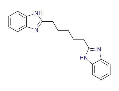 2-[5-(1H-benzoimidazol-2-yl)pentyl]-1H-benzoimidazole cas  7506-09-4