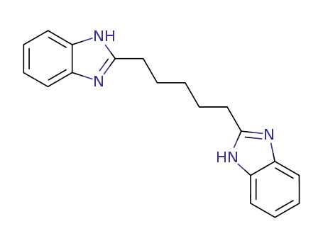 Molecular Structure of 7506-09-4 (2-[5-(1H-benzoimidazol-2-yl)pentyl]-1H-benzoimidazole)