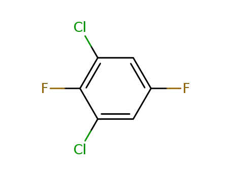 Molecular Structure of 2367-80-8 (1,3-DICHLORO-2,5-DIFLUOROBENZENE)