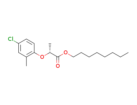 Molecular Structure of 161922-37-8 (MECOPROP-1-OCTYL ESTER)