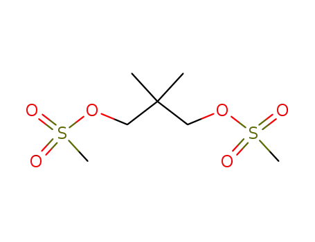 Molecular Structure of 53555-41-2 (NEOPENTYL GLYCOL DIMETHYLSULFATE  97)