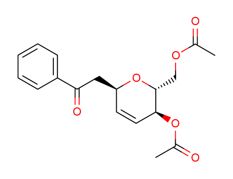 D-arabino-Oct-4-enose,3,7-anhydro-2,4,5-trideoxy-1-C-phenyl-, diacetate (9CI) cas  81668-62-4