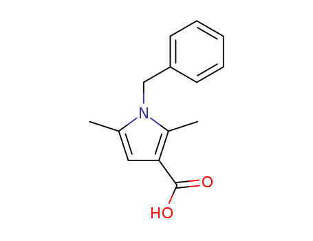 2,5-dimethyl-1-(phenylmethyl)-1H-pyrrole-3-carboxylic acid