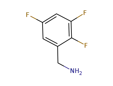 Molecular Structure of 244022-72-8 (2,3,5-Trifluorobenzyl amine)
