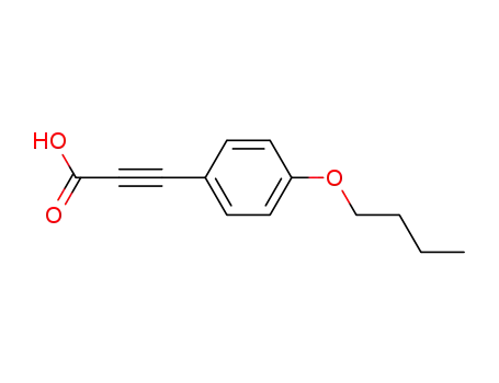 Molecular Structure of 294895-77-5 (3-(4-butoxyphenyl)propiolic acid)