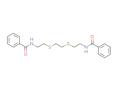 1,2-Bis-(2-benzamino-ethylmercapto)-ethan