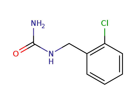 Molecular Structure of 4654-63-1 (1-(2-chlorobenzyl)urea)