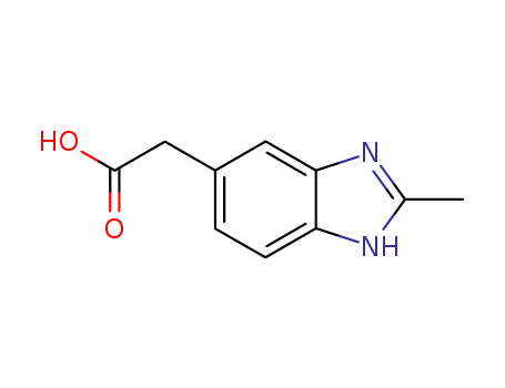 (2-methyl-1H-benzimidazol-5-yl)acetic acid(SALTDATA: FREE)