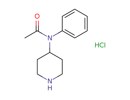 Molecular Structure of 22352-82-5 (N-4-Piperidylacetanilide Hydrochloride)