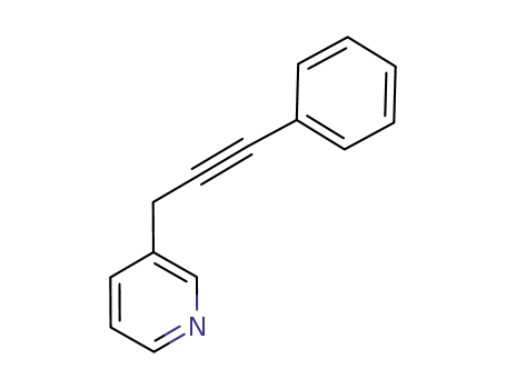 3-(3-phenylprop-2-ynyl)pyridine