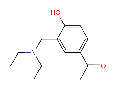 (5-acetyl-2-hydroxy-phenyl)methyl-diethyl-azanium