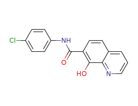 N-(4-chlorophenyl)-8-hydroxyquinoline-7-carboxamide