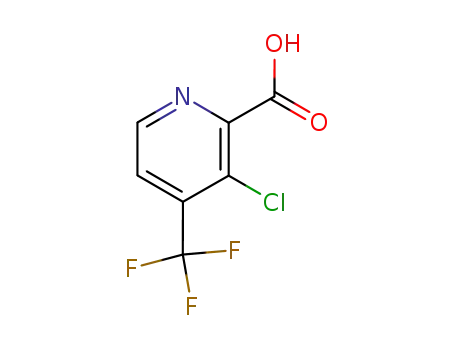 3- 클로로 -4- (트리 플루오로 메틸) -2- 피리딘 카르 복실 산