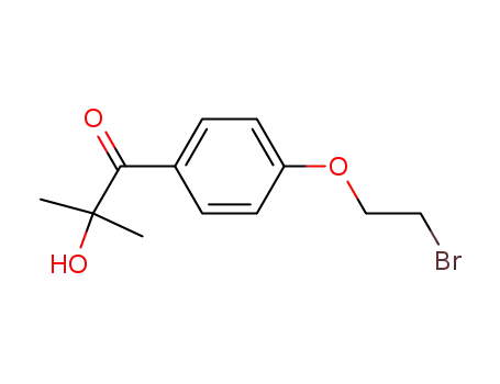 1-[p-(2-bromoethoxy)phenyl]-2-hydroxy-2-methyl-1-propanone