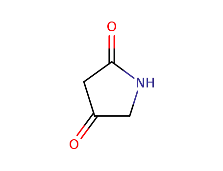 Molecular Structure of 37772-89-7 (2,4-Pyrrolidinedione)
