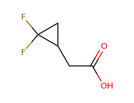 2‐(2,2‐difluorocyclopropyl)acetic acid