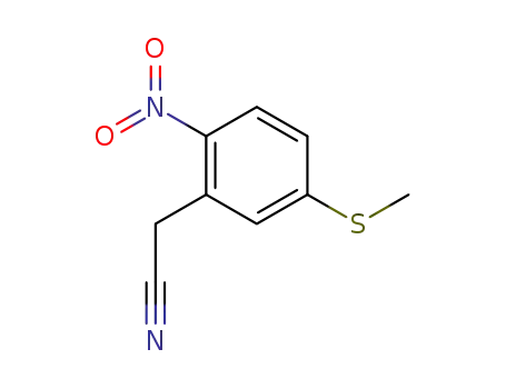 α-<2-Nitro-5-(methylthio)phenyl>acetonitrile