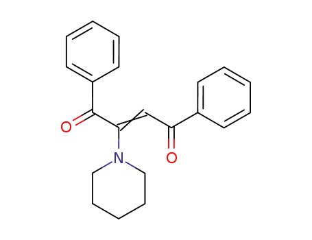 1,4-diphenyl-2-(piperidin-1-yl)but-2-ene-1,4-dione
