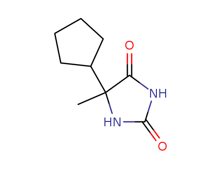 2,4-Imidazolidinedione,5-cyclopentyl-5-methyl- cas  6969-79-5
