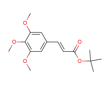 (E)-tert-butyl 3-(3,4,5-trimethoxyphenyl)acrylate