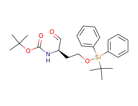 Carbamic acid,
[(1R)-3-[[(1,1-dimethylethyl)diphenylsilyl]oxy]-1-formylpropyl]-,
1,1-dimethylethyl ester