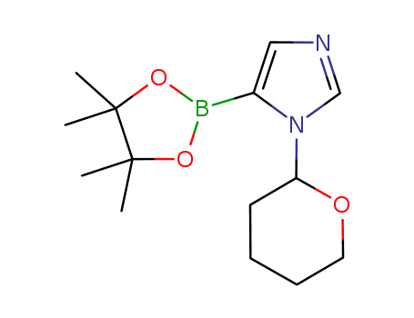 1-(Tetrahydro-2H-pyran-2-yl)-1H-imidazole-5-boronic acid pinacol ester 1029684-37-4