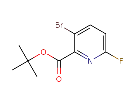 2-Pyridinecarboxylic acid, 3-broMo-6-fluoro-, 1,1-diMethylethyl ester