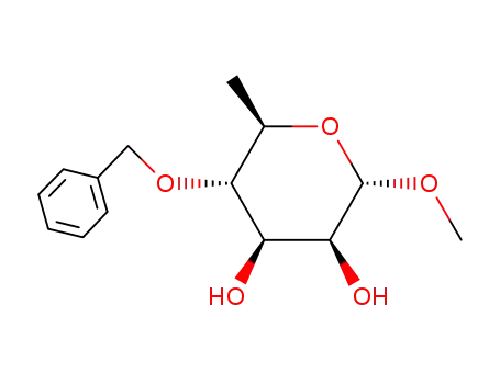 methyl 4-O-benzyl-6-deoxy-α-D-mannopyranoside