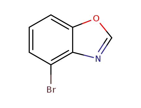 Molecular Structure of 217326-65-3 (4-Bromobenzo[d]oxazole)