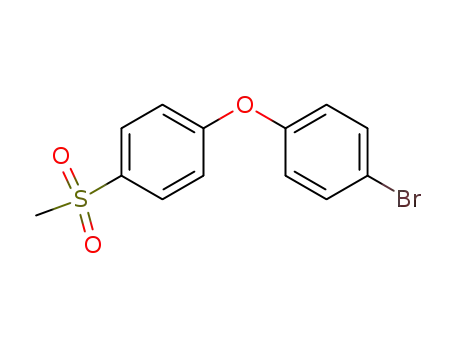 Molecular Structure of 83642-28-8 (1-bromo-4-(4-methylsulfonylphenoxy)benzene)