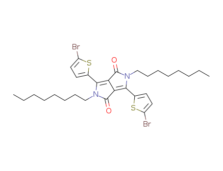 3,6-Bis(5-bromothiophen-2-yl)-2,5-dioctylpyrrolo[3,4-c]pyrrole-1,4(2H,5H)-dione