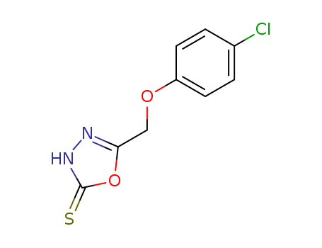 5-[(4-CHLOROPHENOXY)METHYL]-1,3,4-OXADIAZOLE-2-THIOL