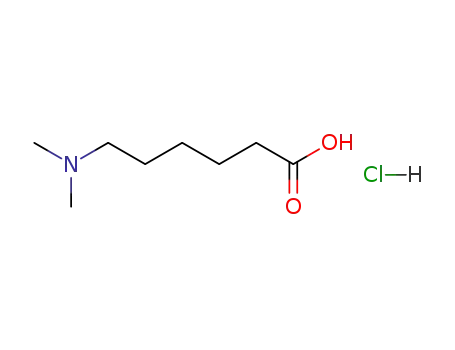 Molecular Structure of 1191-27-1 (6-(N,N-Dimethylamino)hexanoic acidhydrochloride)
