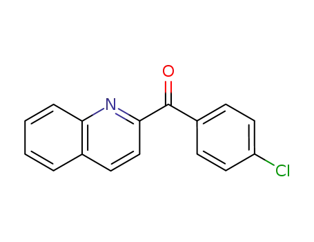 Methanone, (4-chlorophenyl)-2-quinolinyl-