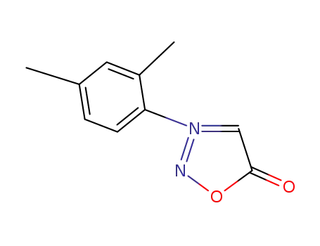 Molecular Structure of 17711-27-2 (3-(2,4-dimethylphenyl)sydnone)