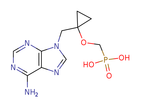 (1-((6-amino-9H-purin-9-yl)methyl)cyclopropoxy)methylphosphonic acid
