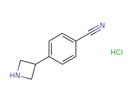 4-(azetidin-3-yl)benzonitrile hcl