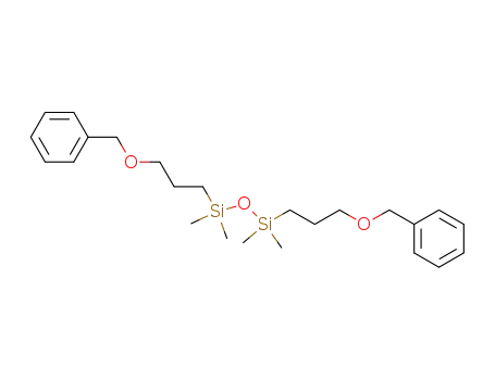 Molecular Structure of 32436-94-5 (1,3-bis(3-benzyloxypropyl)-1,1,3,3-tetramethyldisiloxane)