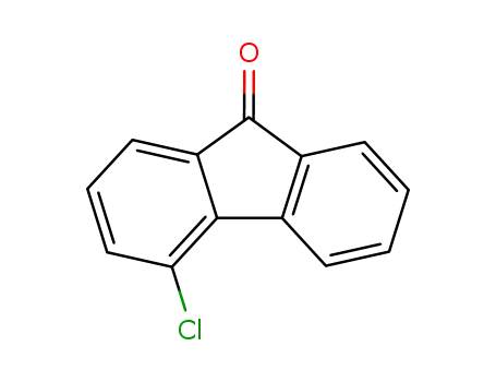 Molecular Structure of 4269-13-0 (4-chloro-9H-fluoren-9-one)
