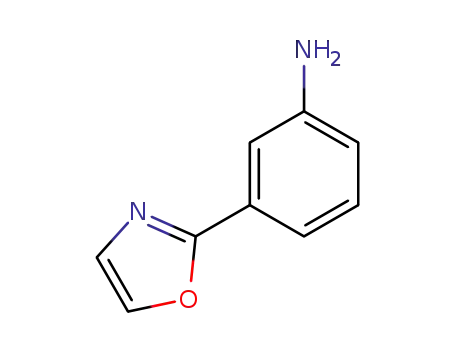 Molecular Structure of 35582-08-2 (3-Oxazol-2-yl-phenylaMine)