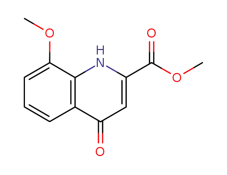 메틸4-히드록시-8-메톡시퀴놀린-2-카르복실레이트