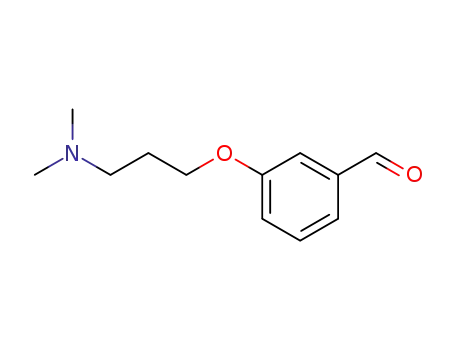 Molecular Structure of 26815-13-4 (3-[3-(Dimethylamino)propoxy]benzaldehyde)