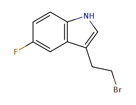 1H-Indole, 3-(2-bromoethyl)-5-fluoro-