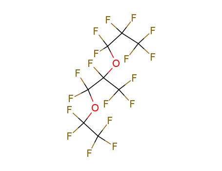 Molecular Structure of 66804-94-2 (1-{1-[difluoro(pentafluoroethoxy)methyl]-1,2,2,2-tetrafluoroethoxy}-1,1,2,2,3,3,3-heptafluoropropane)