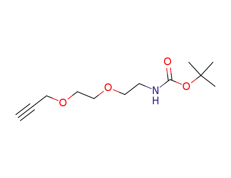 tert-butyl (2-(2-(prop-2-yn-1-yloxy)ethoxy)ethyl)carbamate